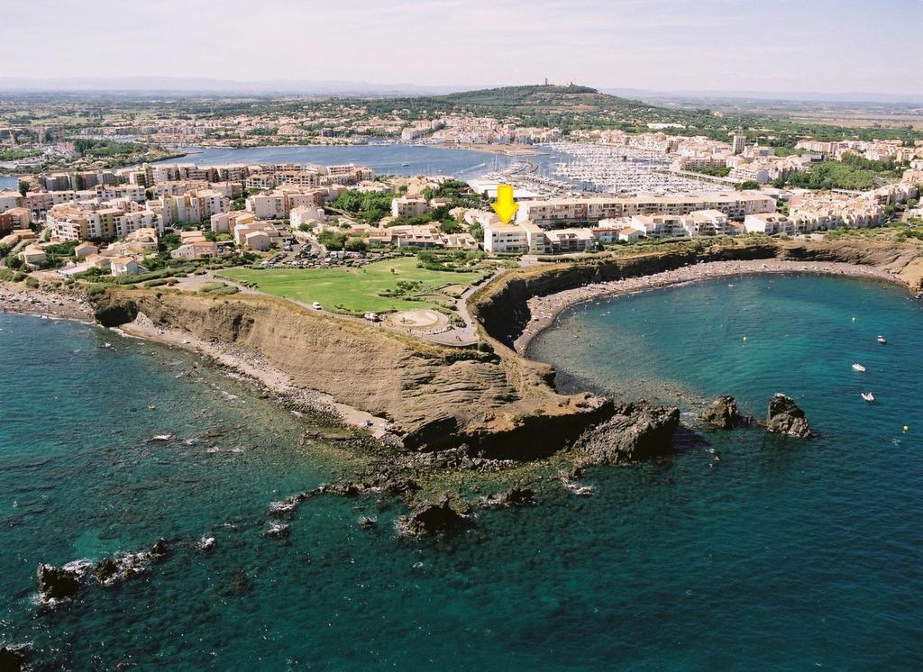 Hotel La Grande Conque Agde Exterior foto